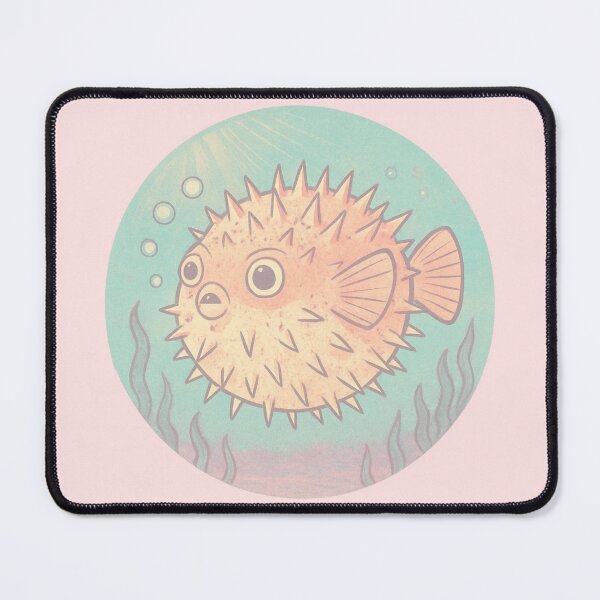 Item preview, Pastel Pufferfish designed and sold by FamiliarPufferfish.