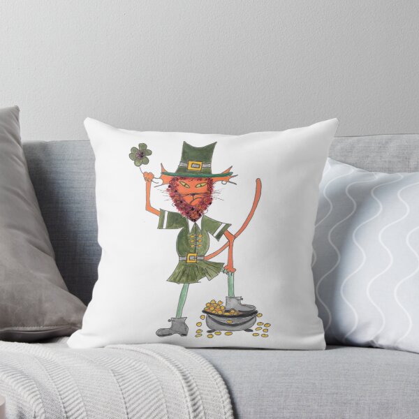 Item preview, Alien Leprechaun Cat, Alien Leprechaun Katze designed and sold by Anke‘s Bazaar.
