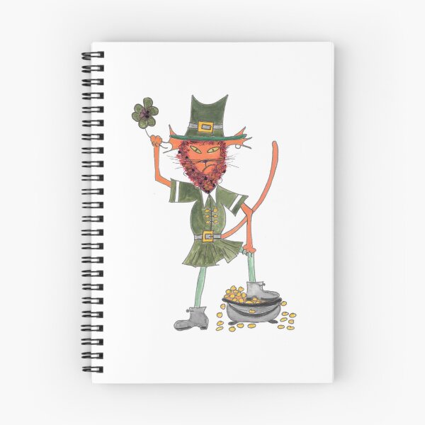 Item preview, Alien Leprechaun Cat, Alien Leprechaun Katze designed and sold by Anke‘s Bazaar.