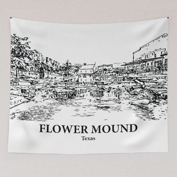 Item preview, Flower Mound - Texas designed and sold by Lakeric Cityscapes.