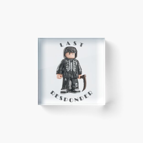 Item preview, Last responder  (Roblox style) designed and sold by toriodesigns.