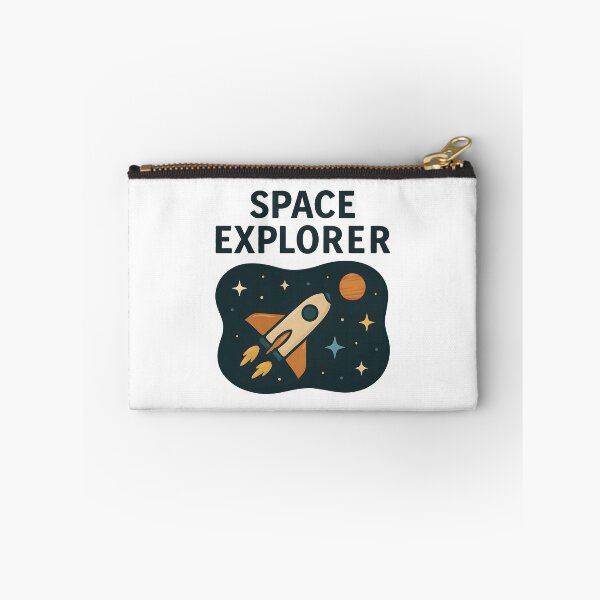 Item preview, Space Explorer Rocket Cartoon Design for Kids and Dreamers. designed and sold by The-T-In-Retro.