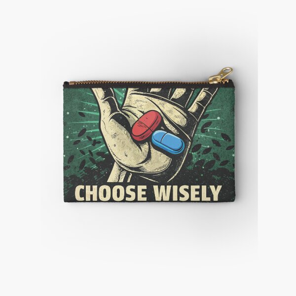 Item preview, Choose Wisely Red Blue Pills Decision Philosophy Retro Vintage designed and sold by charlypicazo.