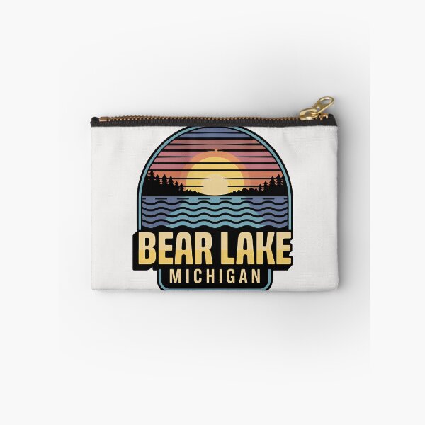 Item preview, Bear Lake, Michigan Retro Sunset designed and sold by TheOldMittenIllustrated.