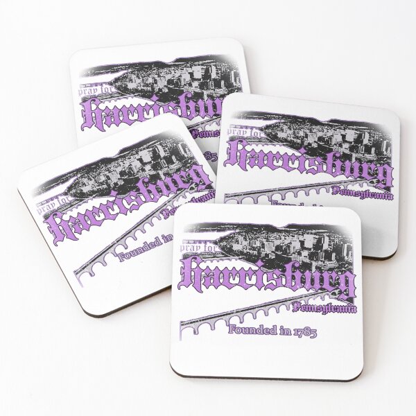 Item preview, "Pray for Harrisburg Pennsylvania - Gothic Bridge & City Skyline Design" designed and sold by G & M artworks.