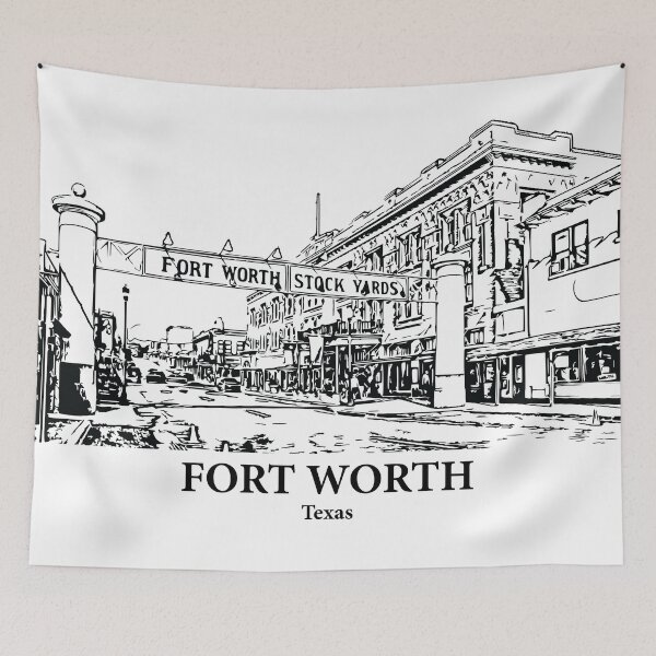 Item preview, Fort Worth - Texas designed and sold by Lakeric Cityscapes.
