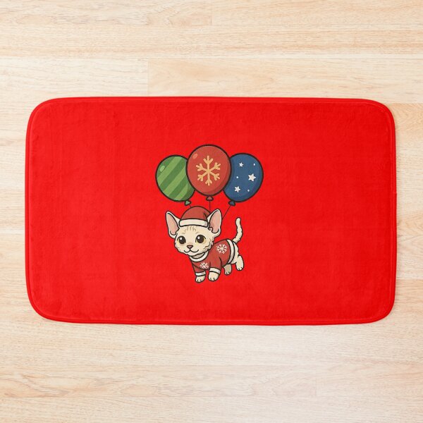 Item preview, Funny Cornish Rex Cat Merry Christmas Animal Lover Xmas Mom Dad Kids designed and sold by FurryHavenPH.