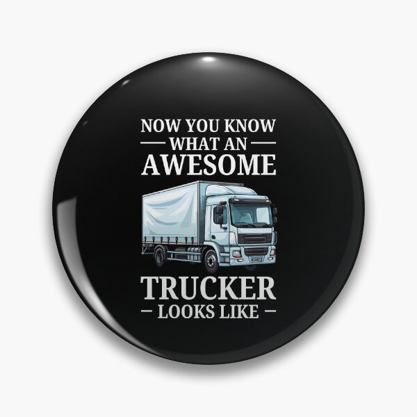 Item preview, Now You Know What An Awesome Trucker Looks Like Funny Truck Driver Pride designed and sold by MouDantArts.