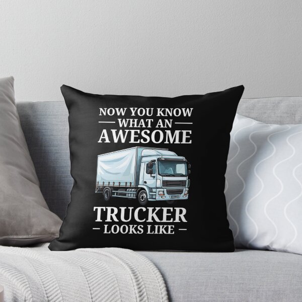 Item preview, Now You Know What An Awesome Trucker Looks Like Funny Truck Driver Pride designed and sold by MouDantArts.