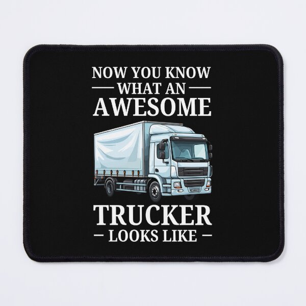 Item preview, Now You Know What An Awesome Trucker Looks Like Funny Truck Driver Pride designed and sold by MouDantArts.