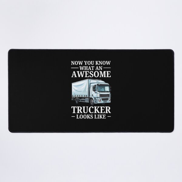 Item preview, Now You Know What An Awesome Trucker Looks Like Funny Truck Driver Pride designed and sold by MouDantArts.