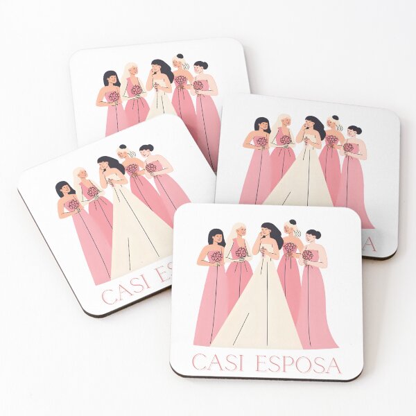 Item preview, ¡Despedida de soltera para novias y damas de honor! Camiseta "Casi Casadas" designed and sold by moniscorner.