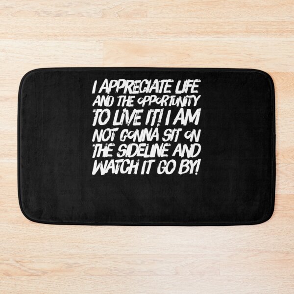 Item preview, Appreciate life thankfulness motivational inspirational designed and sold by snowry.