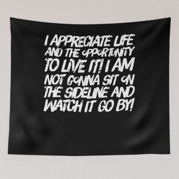 Item preview, Appreciate life thankfulness motivational inspirational designed and sold by snowry.