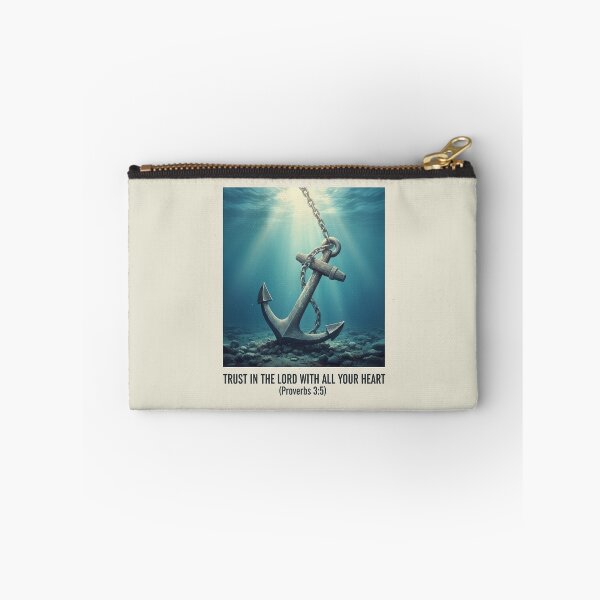 Item preview, Trust in the Lord Anchor Design with Proverbs 3:5 Scripture. designed and sold by loveandlightrb.