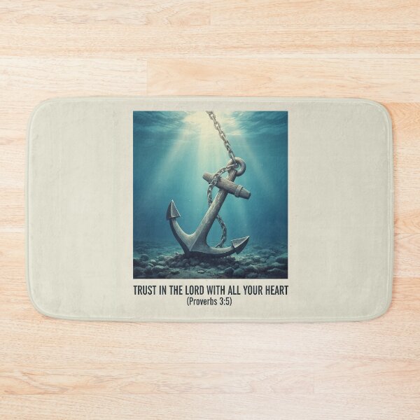 Item preview, Trust in the Lord Anchor Design with Proverbs 3:5 Scripture. designed and sold by loveandlightrb.