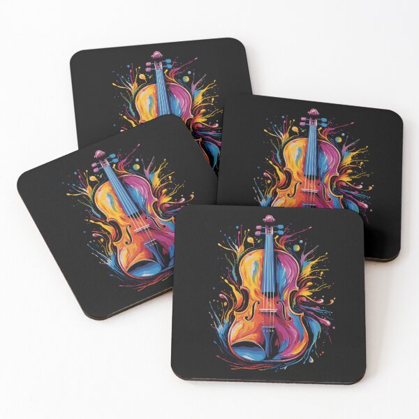 Item preview, Pop Art Violin designed and sold by drizzd.