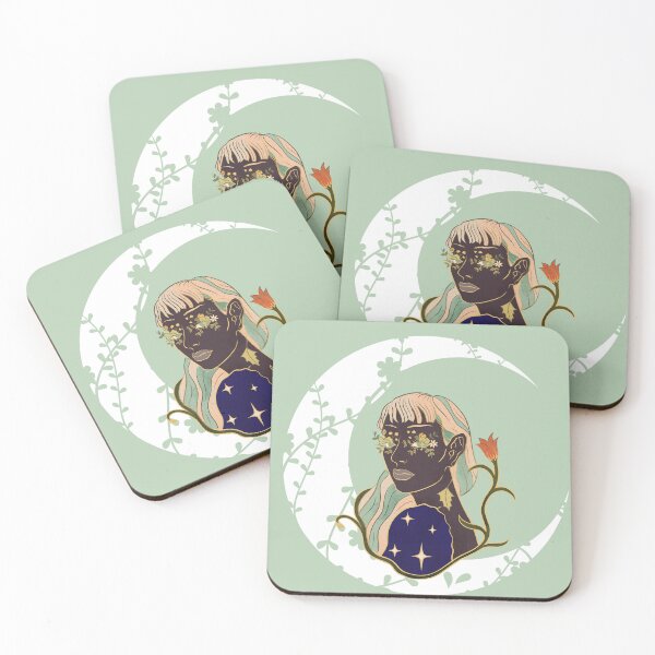 Item preview, The​ Moon​ and woman​ designed and sold by upupupshop.