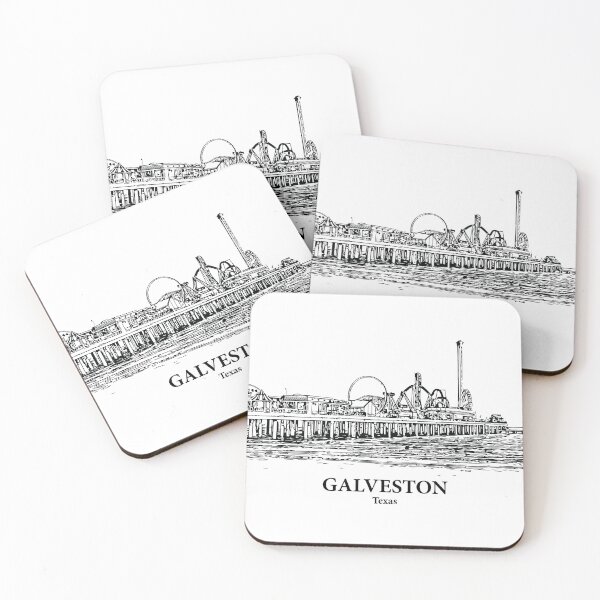 Item preview, Galveston - Texas designed and sold by Lakeric Cityscapes.