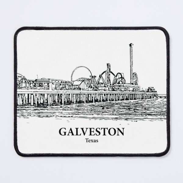 Item preview, Galveston - Texas designed and sold by Lakeric Cityscapes.