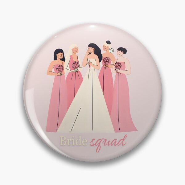 Item preview, BRIDE SQUAD Bachelorette Party! Bride and Bridesmaids tshirt designed and sold by moniscorner.