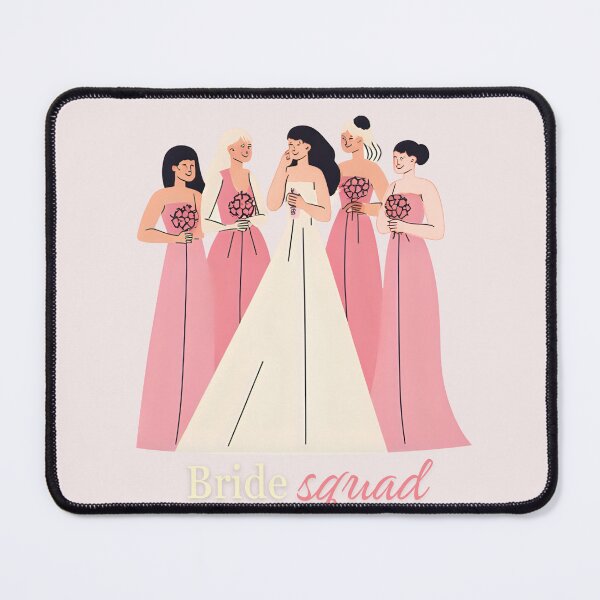 Item preview, BRIDE SQUAD Bachelorette Party! Bride and Bridesmaids tshirt designed and sold by moniscorner.
