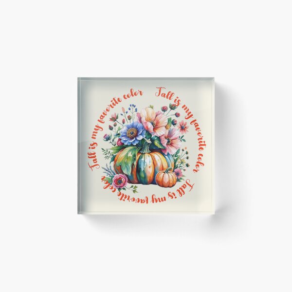 Item preview, Cute Fall Vibe Floral Pumpkin Art for Halloween, Autumn Season and thanksgiving  designed and sold by RSDigitalPrintDesign.