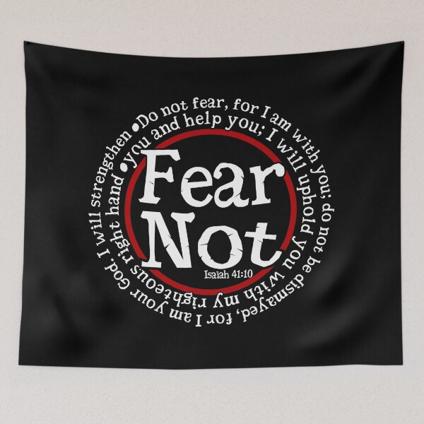 Item preview, Fear Not Scripture Isaiah 41:10 designed and sold by Alondra.