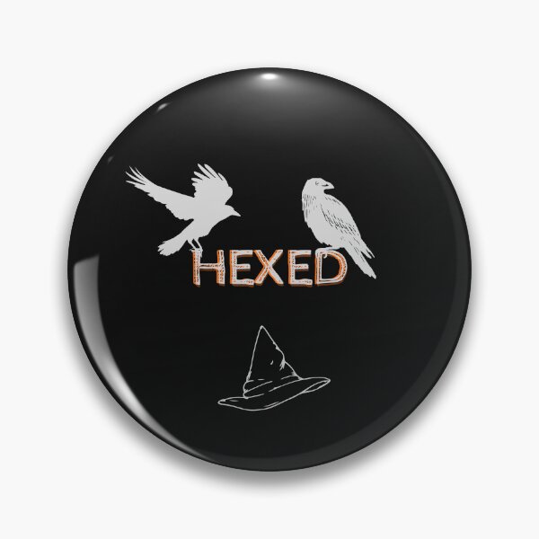 Item preview, HEXED - Gothic Raven Witches Familiar Design designed and sold by Mystic Nexus Digital.
