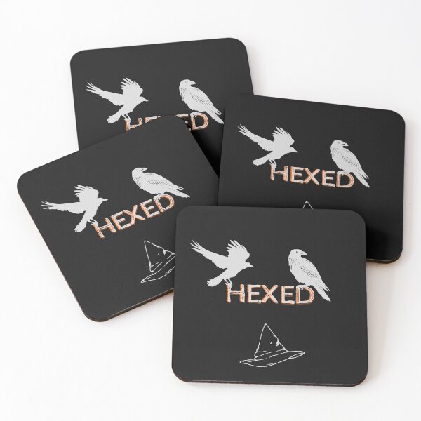 Item preview, HEXED - Gothic Raven Witches Familiar Design designed and sold by Mystic Nexus Digital.
