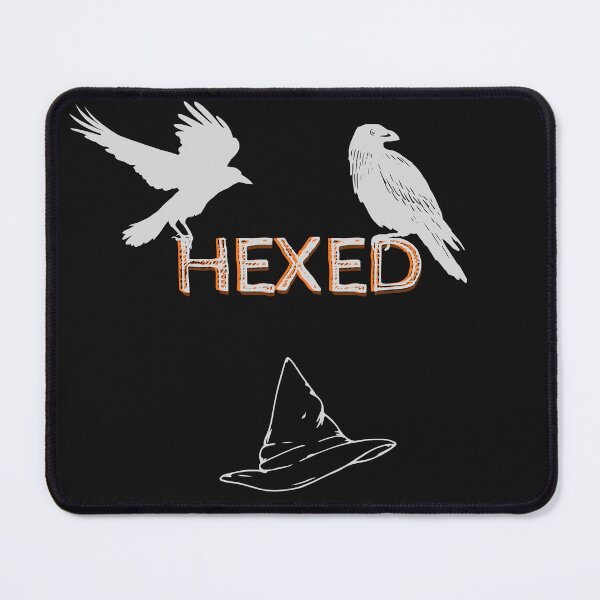 Item preview, HEXED - Gothic Raven Witches Familiar Design designed and sold by Mystic Nexus Digital.