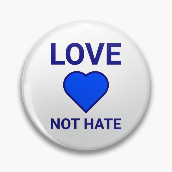 Item preview, Love not hate  designed and sold by Rachel the Artist .