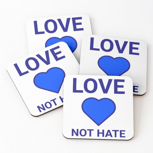Item preview, Love not hate  designed and sold by Rachel the Artist .