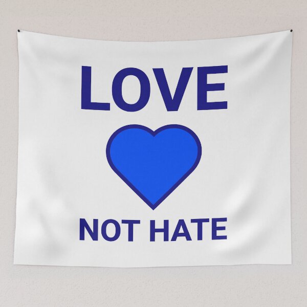 Item preview, Love not hate  designed and sold by Rachel the Artist .