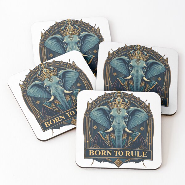 Item preview, Majestic Elephant King (BORN TO RULE) designed and sold by AQUILAKREO.