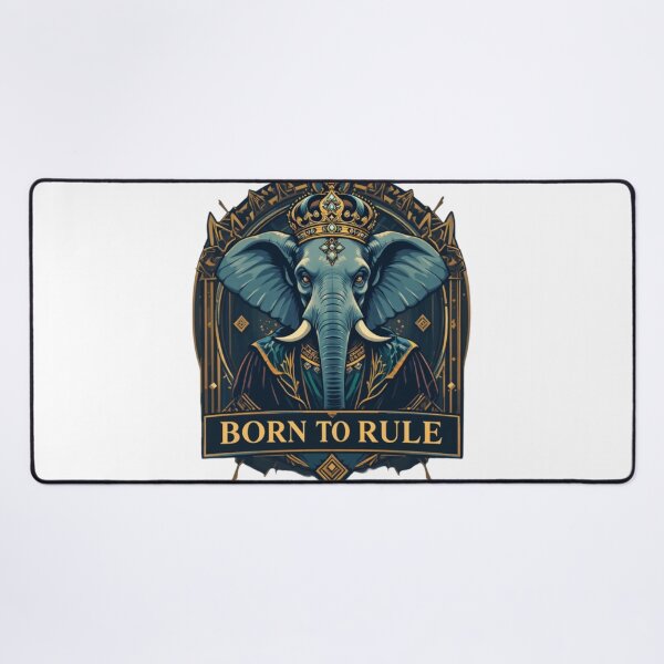 Item preview, Majestic Elephant King (BORN TO RULE) designed and sold by AQUILAKREO.