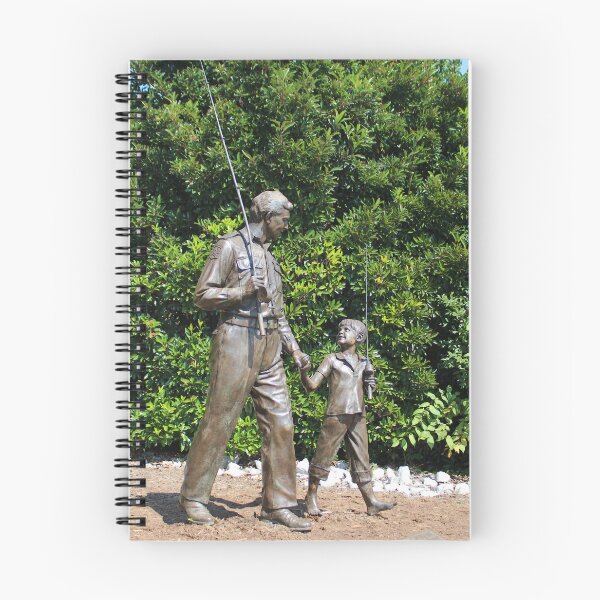 Item preview, Father and Son Fishing Statue designed and sold by Cynthia48.