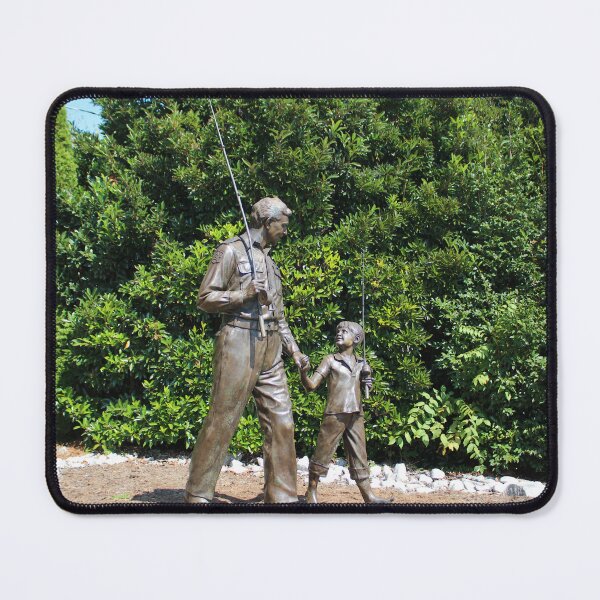 Item preview, Father and Son Fishing Statue designed and sold by Cynthia48.