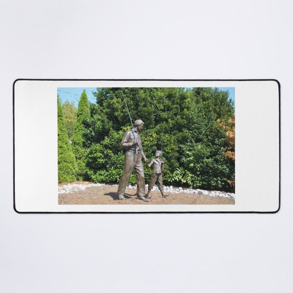 Item preview, Father and Son Fishing Statue designed and sold by Cynthia48.