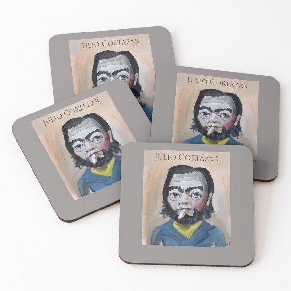 Item preview, JULIO-CORTZAR-PORTRAIT designed and sold by olivershost.