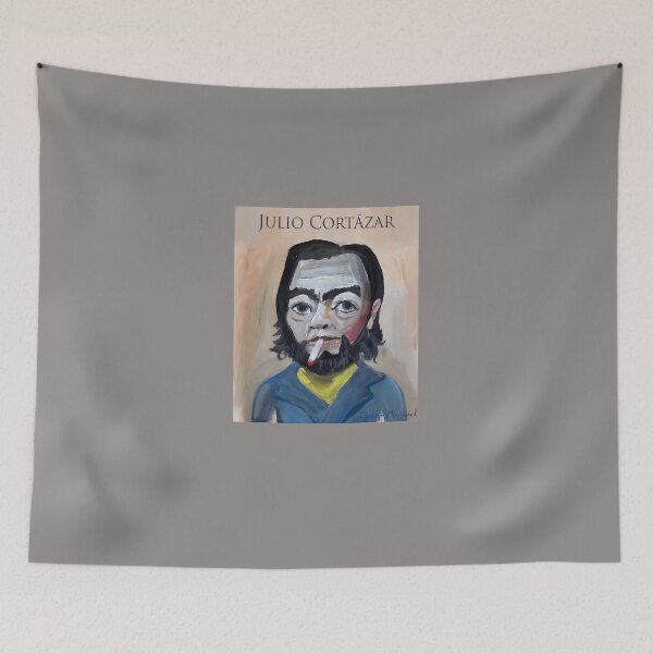 Item preview, JULIO-CORTZAR-PORTRAIT designed and sold by olivershost.