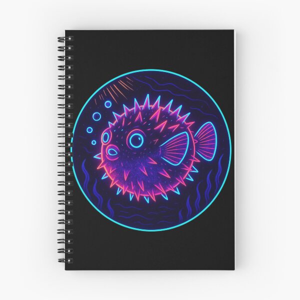 Item preview, Neon Pufferfish designed and sold by FamiliarPufferfish.