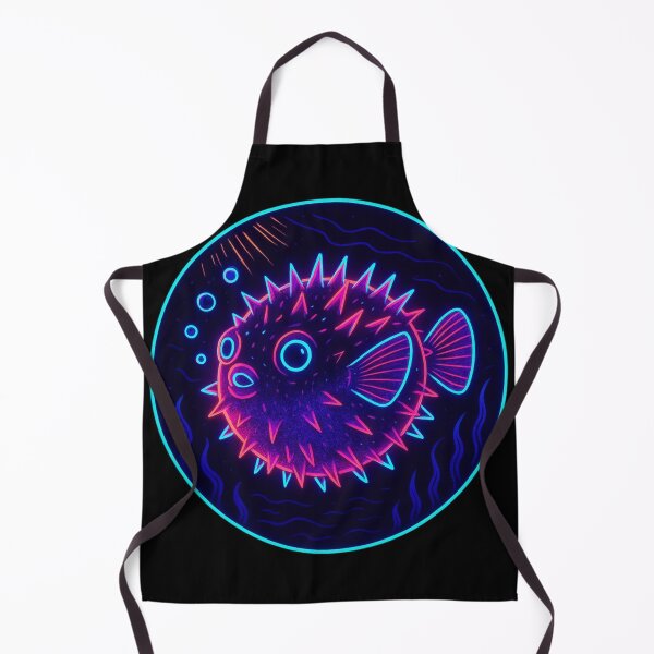 Item preview, Neon Pufferfish designed and sold by FamiliarPufferfish.