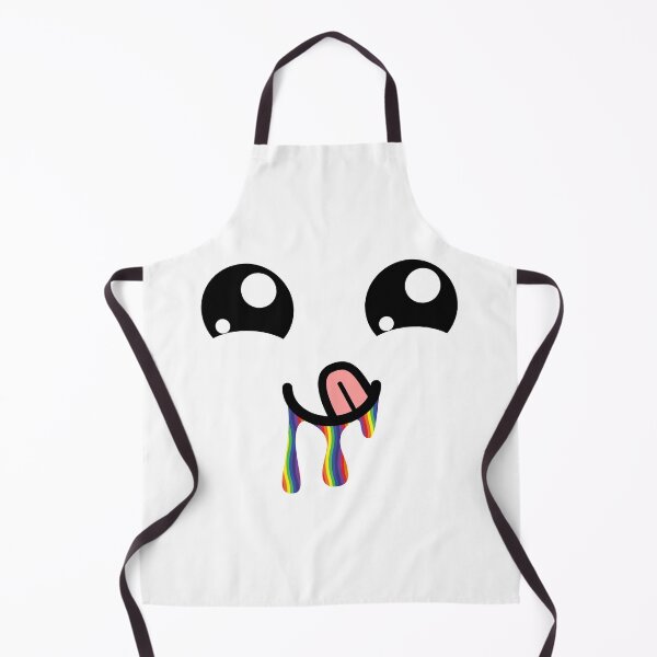 Item preview, Cute kawaii tongue out rainbow drooling face designed and sold by BlushyPrint.