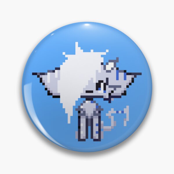 Item preview, preppycat the dog pixel art designed and sold by Parallel Hearts.