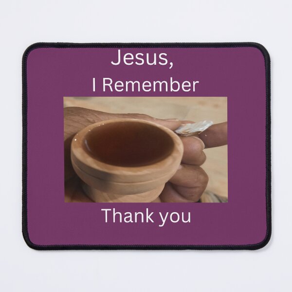 Item preview, Jesus I remember the Lord's Supper Alfreidia designed and sold by Alfreidia Flowers.