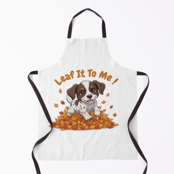 Item preview, Leaf It To Me German Shorthaired Pointer Dog Running in Fall Leaves Cute Autumn designed and sold by The Real Life Symphony.