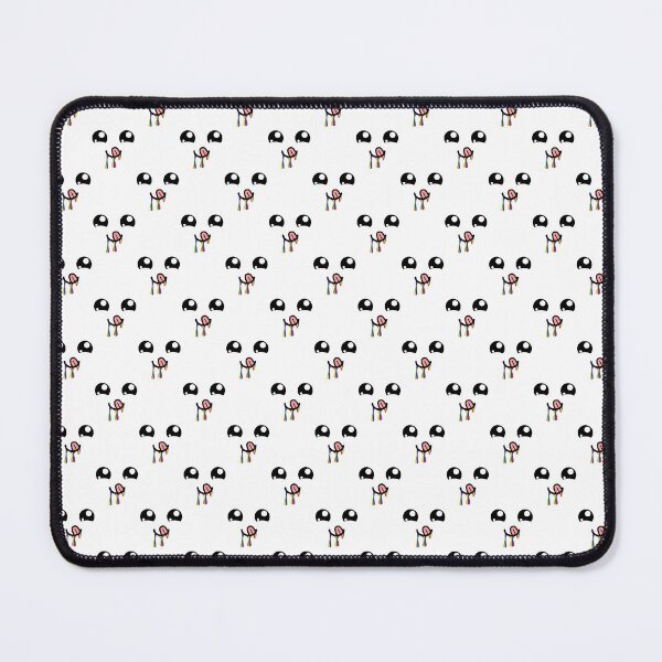 Item preview, Cute kawaii tongue out rainbow drooling face pattern designed and sold by BlushyPrint.