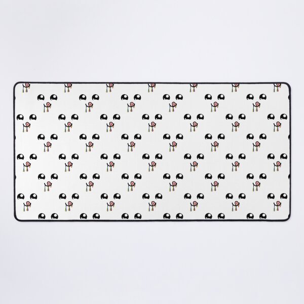 Item preview, Cute kawaii tongue out rainbow drooling face pattern designed and sold by BlushyPrint.
