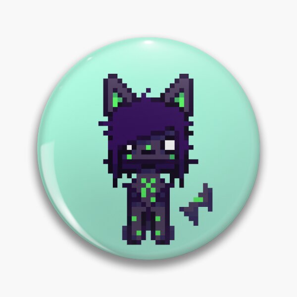 Item preview, emodawg the cat pixel art designed and sold by Parallel Hearts.